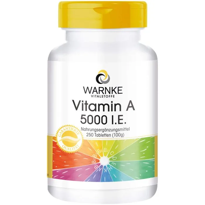 VITAMIN A 5.000 I.E. Tabletten 250 Stück