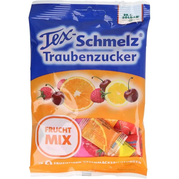 SOLDAN Tex Schmelz Frucht-Mix Kautabletten 75 g