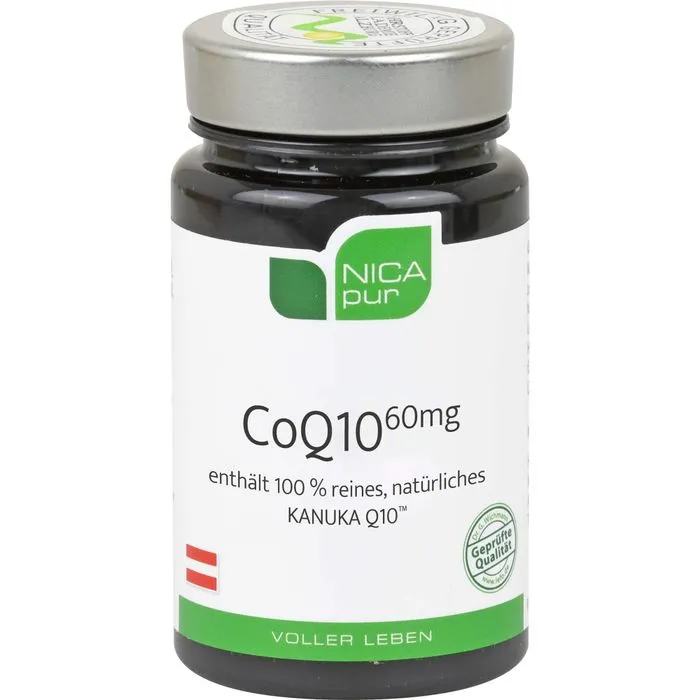 NICAPUR CoQ10 60 mg Kapseln 30 Stück