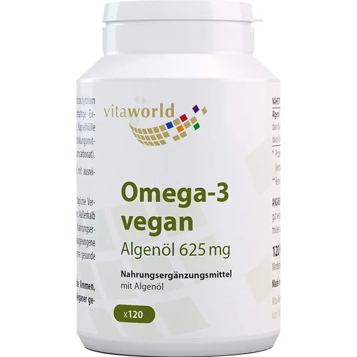 ALGENÖL 625 mg Omega-3 vegan Kapseln 120 Stück