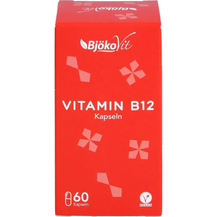 VITAMIN B12 VEGAN Kapseln 1000 μg Methylcobalamin 60 Stück