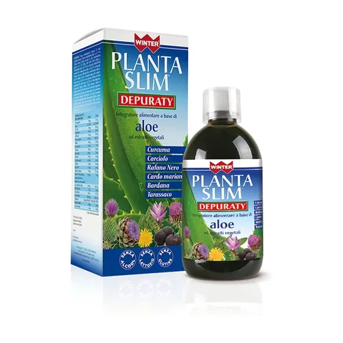 Winter Natura Schlanke Depuraty Pflanze