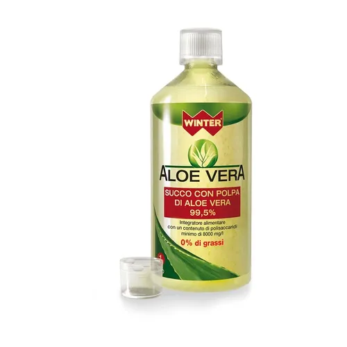 Winter Natura Aloe Vera Saft mit Aloe Vera Fruchtfleisch