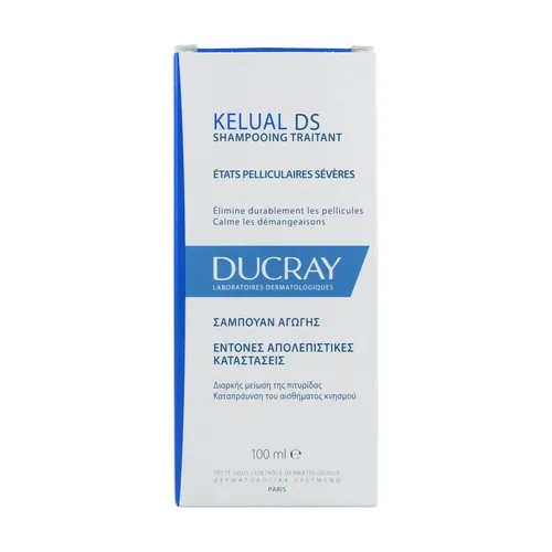 Ducray Kelual DS Shampoo zur Behandlung von Schuppen und Juckreiz