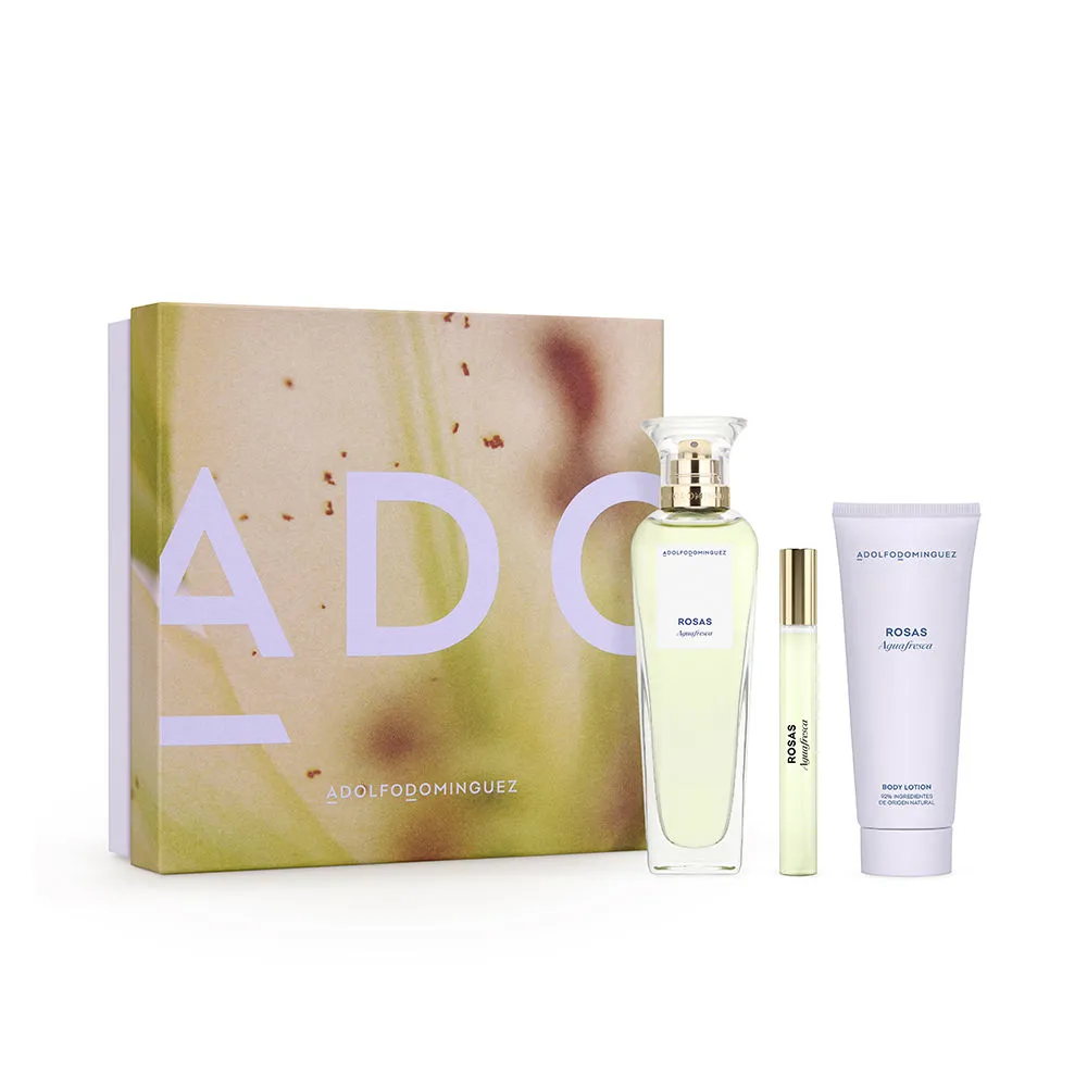 Adolfo Dominguez Frisches weißes Rosenwasser Etui