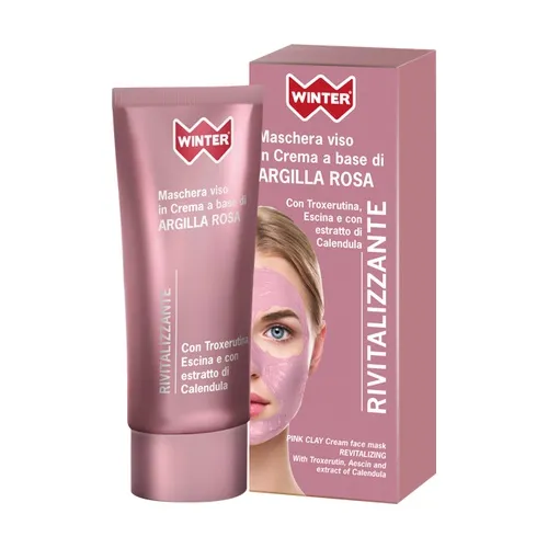 Winter Natura Rosa Ton Gesichtsmaske - revitalisierend