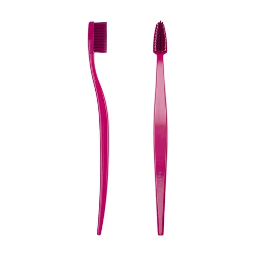 Berlin Biobrush Lila Zahnbürste mit Aktivgemüse Holzkohle - Medium Soft Borsten Kids Line