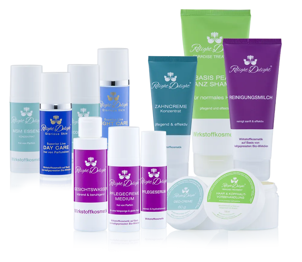 Pflege-Set begleitend bei Rosacea - für einen ebenmäßigen Teint - Relight Delight