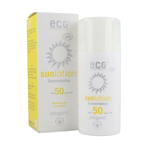 Eco Cosmetics Sonnenlotionsindex 50 Granatapfel- und Goji-Beeren