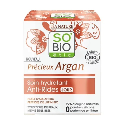So'Bio Wertvolle Argan Day Anti-Falten-Feuchtigkeitscreme