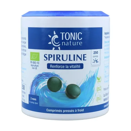 Algo'nergy Spirulina Tabletten Box