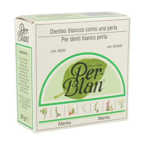 Perblan Zahnpasta mit Minzpulver