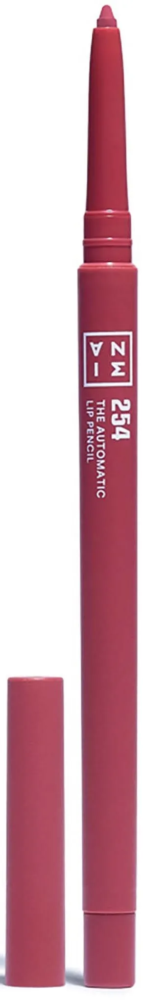 3INA The Automatic Lip Pencil 254 Dark Pink Nude
