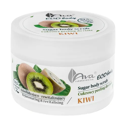 AVA Laboratorium Öko-Körperpeeling mit Zucker und Kiwi