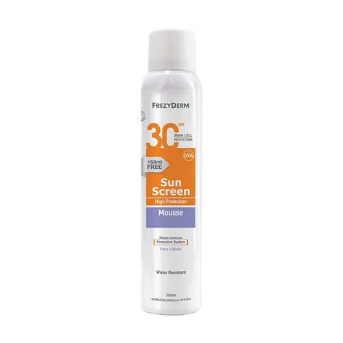 Frezyderm Sonnenschutzschaum SPF 30 für Gesicht und Körper