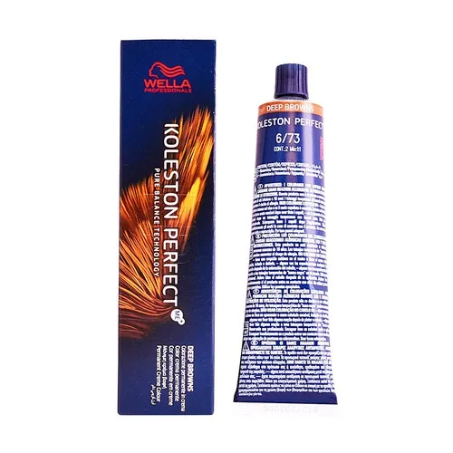 Wella Professsional Koleston perfektioniert mich + tiefbraune permanente Haarfarbe 6/73