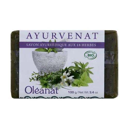 Oleanat Ayurveda-Seife mit 18 Pflanzen