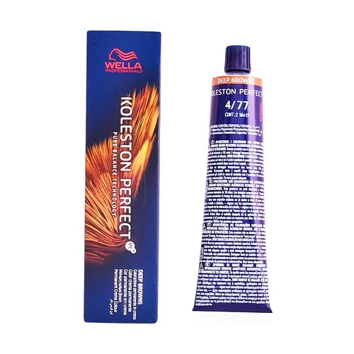 Wella Professsional Koleston perfektioniert mich + tiefbraune permanente Haarfarbe 4/77