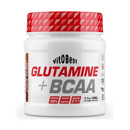 VIT.O.BEST Muskelregeneration mit Glutamin + BCAA
