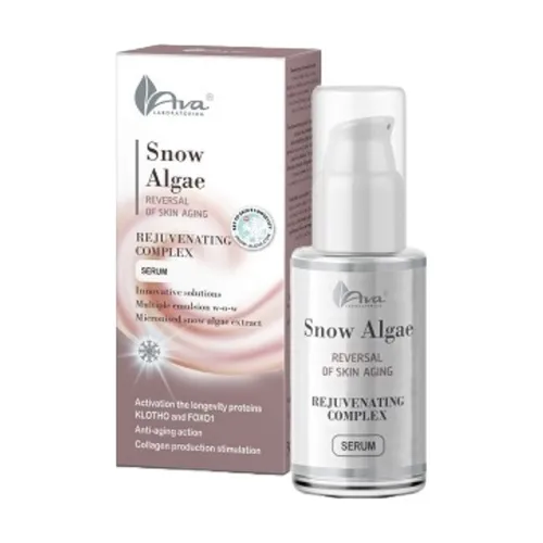 AVA Laboratorium Verjüngendes Gesichtsserum mit Schneealgenkomplex