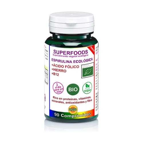 Robis Spirulina + Folsäure Bio-Superfoods
