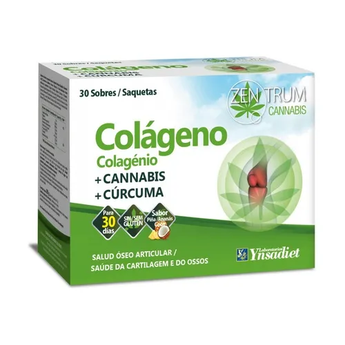 Zentrum Zentrum Cannabis-Kollagen