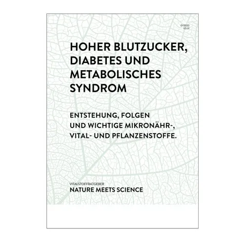 Hoher Blutzucker, Diabetes und metabolisches Syndrom 7677