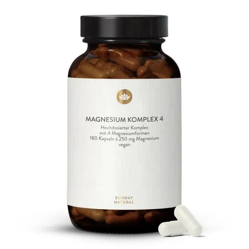 Magnesium Komplex 4 Kapseln 250mg 7769
