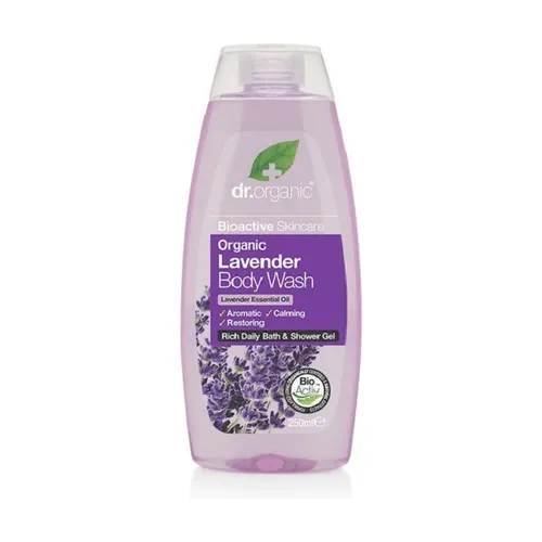 Dr. Organic Bio Lavander Body Wash, 250 ml - Körperwaschmittel
