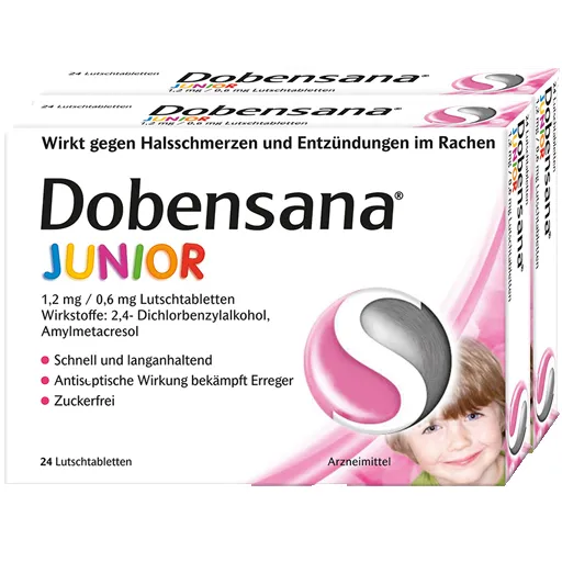DOBENSANA JUNIOR 1,2/0,6MG Sparset 2X24 St