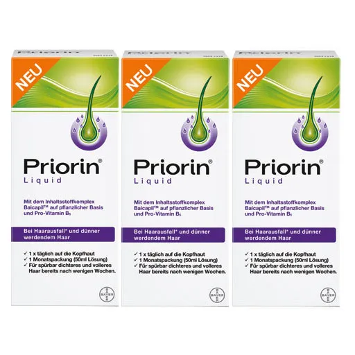 Priorin Liquid SPARSET 3X50 ml