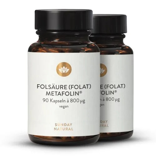 Folsäure (Folat) Metafolin® 800µg 8034-bundle