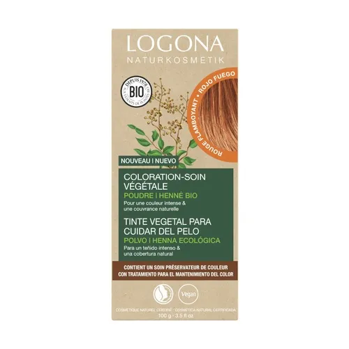 Logona Mahagoni-Pflanzenfarbstoff (Mahagoni-Rot)