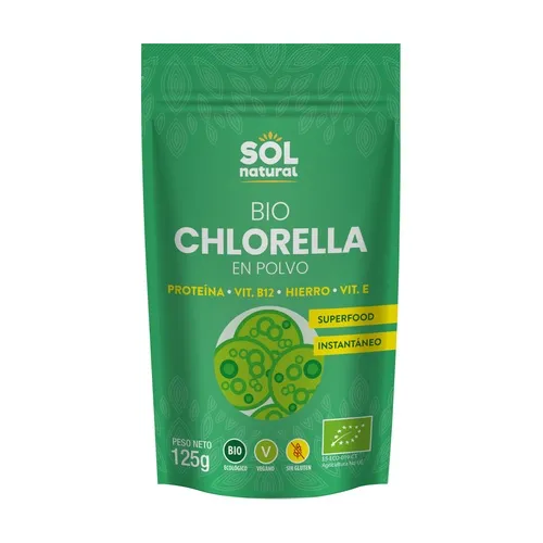 Sol Natural Bio-Chlorella-Pulver
