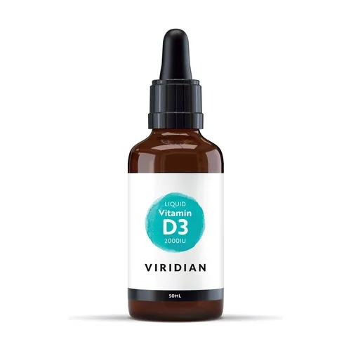 Viridian Veganes flüssiges Vitamin D3 2000IU