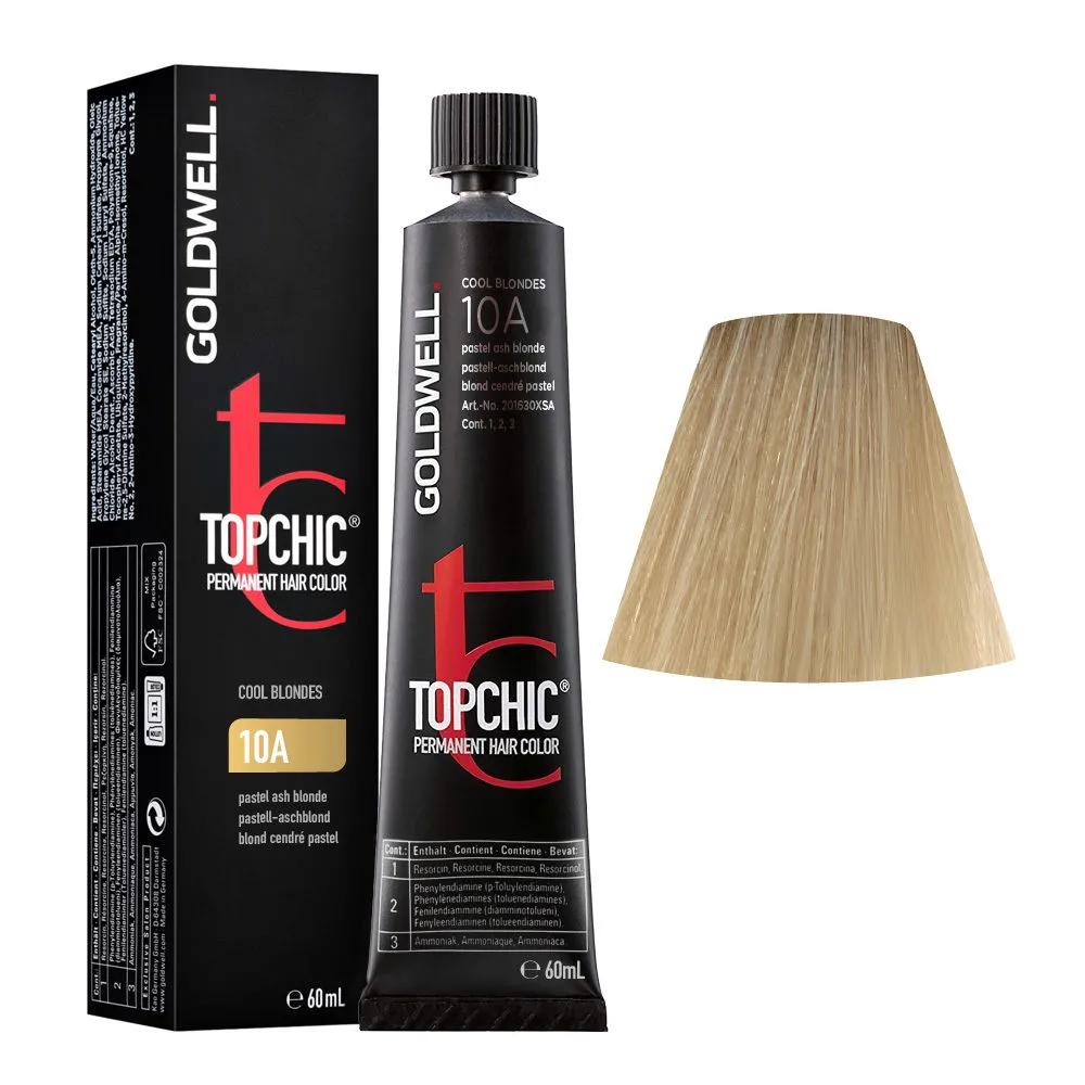 10A Pastell-aschblond Goldwell Topchic Cool blondes tb 60ml