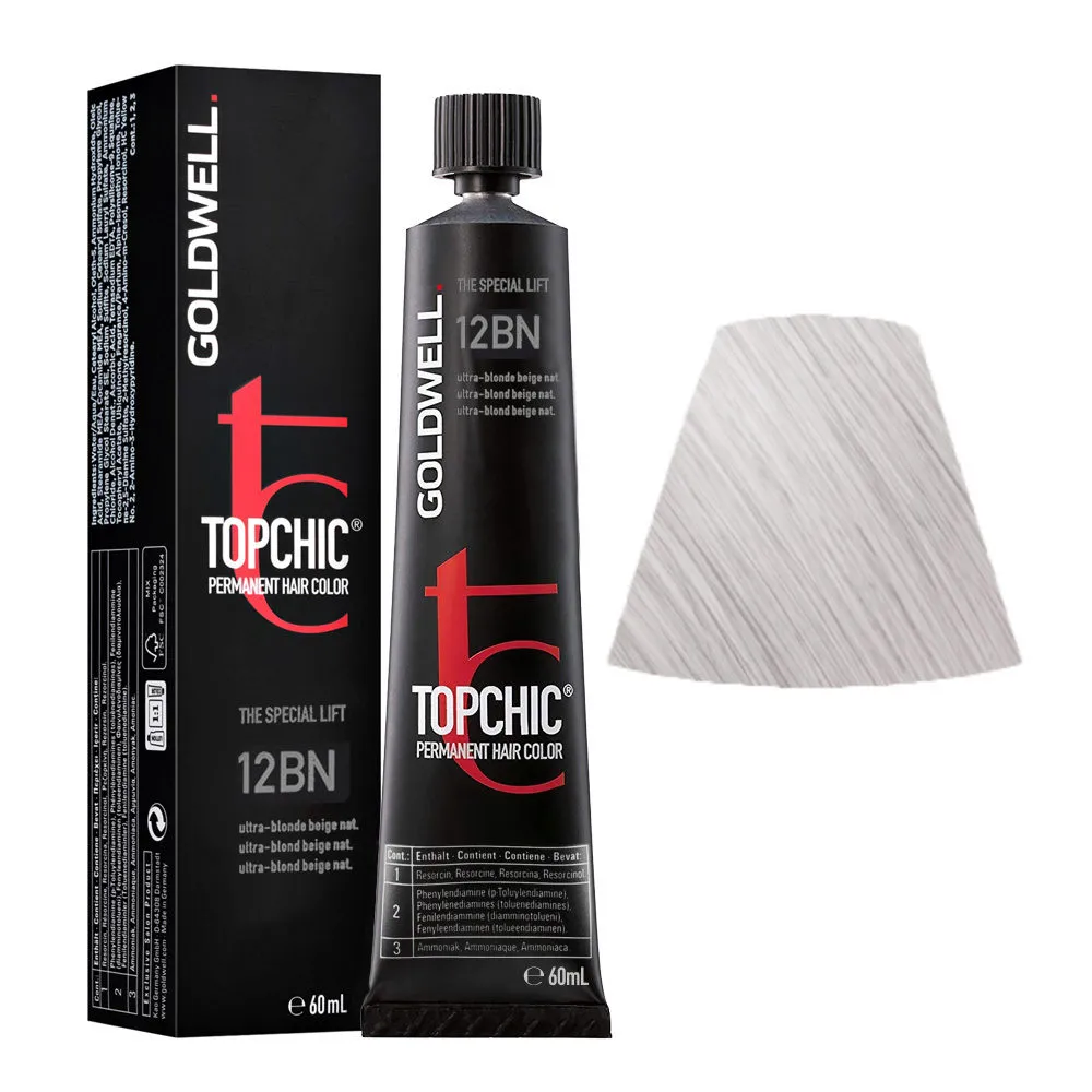 12BN Ultra blond beige naturell Goldwell Topchic Special lift tb 60ml