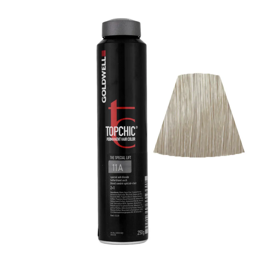 11A Hellerblond asch Goldwell Topchic Special lift can 250gr