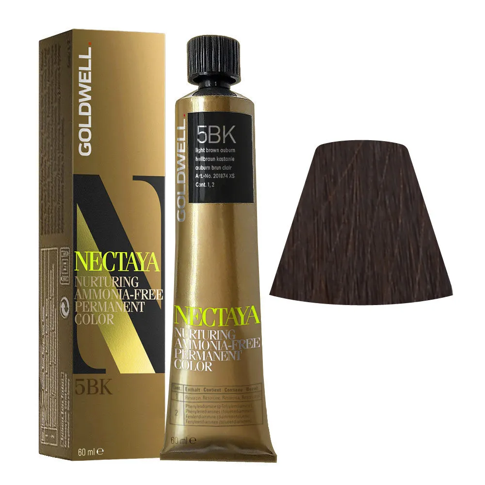 5BK Hellbraun kastanie Goldwell Nectaya Warm browns tb 60ml