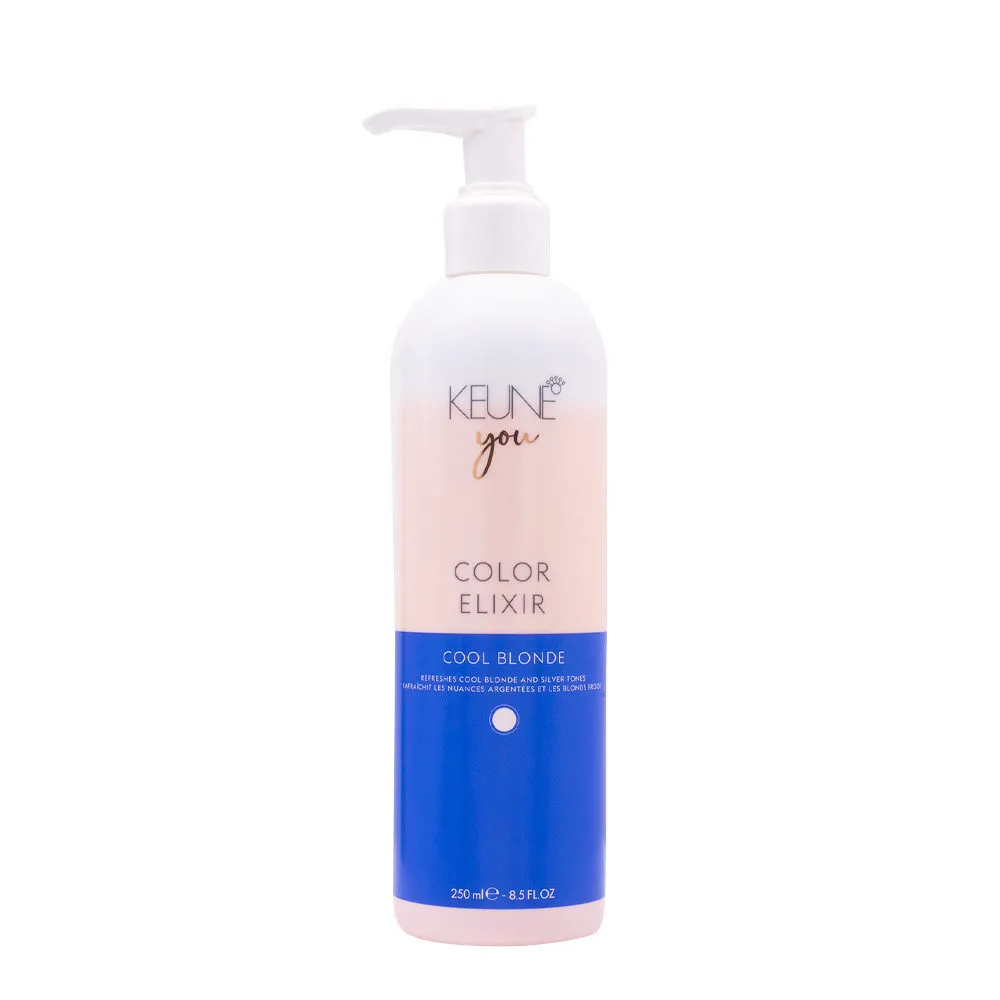 Keune You Color Elixir Cool Blonde 250ml - blondes, weißes oder graues Haar
