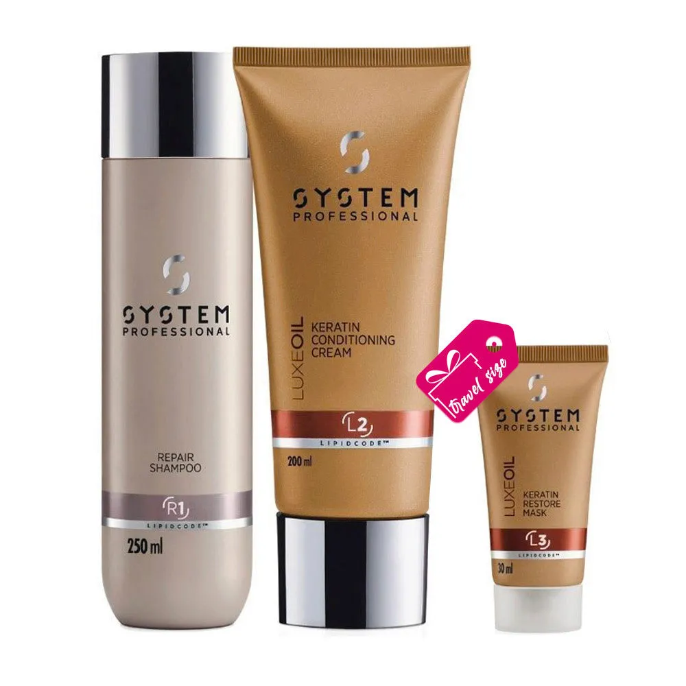System Professional Basic Routine Für Glanzloses Haar