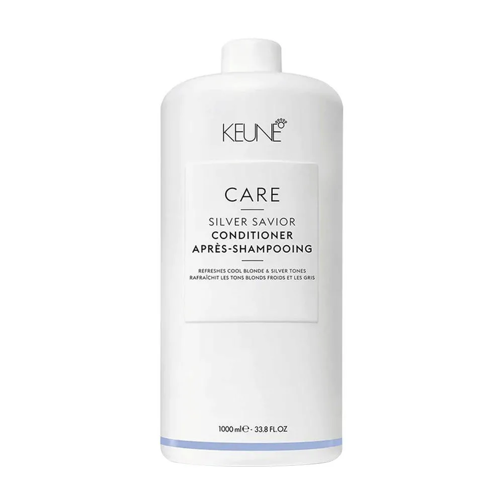 Keune Care line Silver savior Conditioner 1000ml - Anti - Gelbes Conditioner