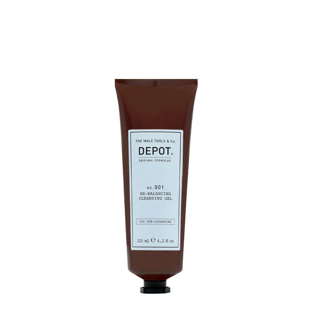Depot Pre Cleansing N. 001 Re-Balancing Cleansing Gel 125ml - Kopfhautausgleichendes Vorreinigungsgel