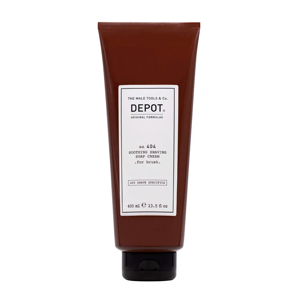 Depot Shave Specifics Soothing Shaving Soap Cream for Brush 400ml - beruhigende Rasierseife für den Pinsel
