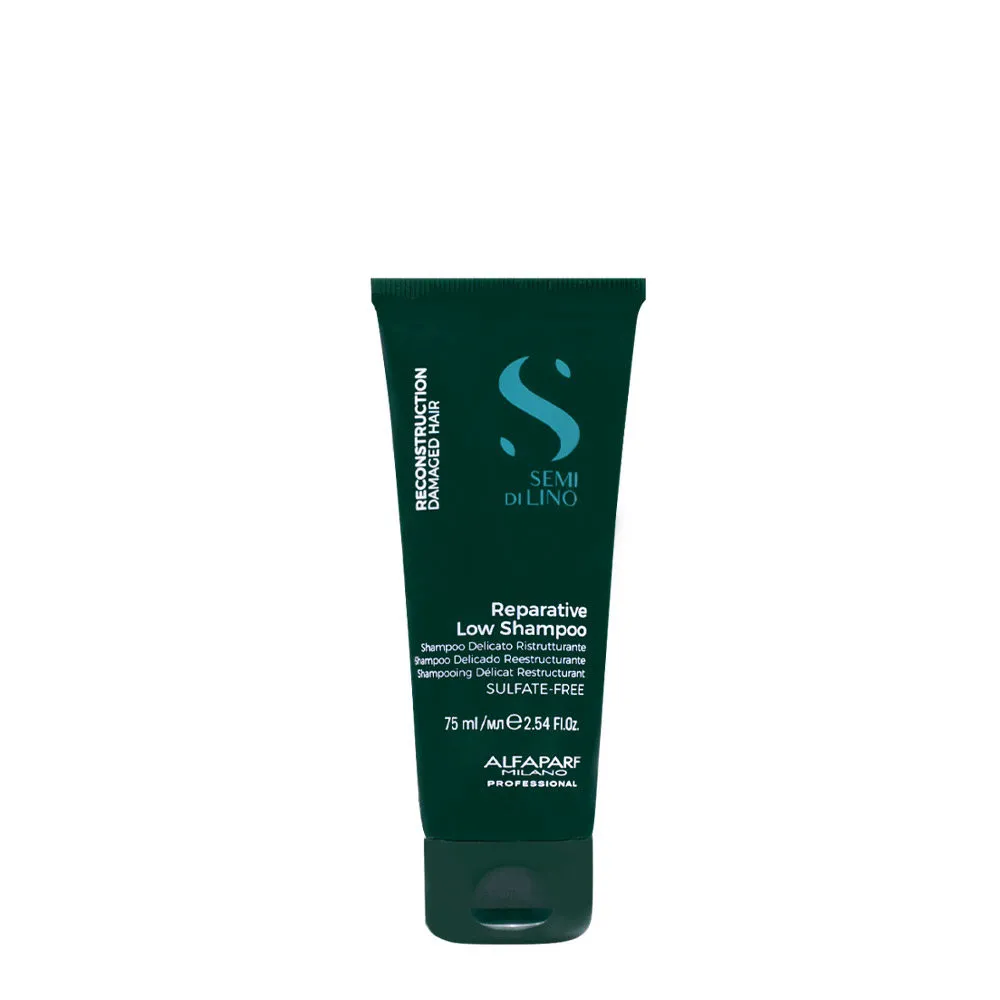 Alfaparf Milano Reconstruction Reparative Low Shampoo 75ml - Sanftes Restrukturierungsshampoo
