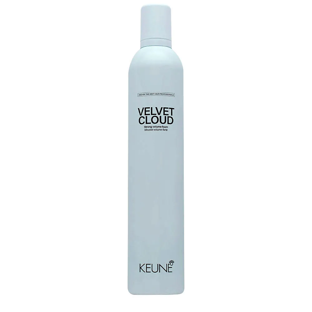Keune Style Volume Velvet Cloud Strong Volume Foam 500ml - Volumenmousse mit starkem Halt