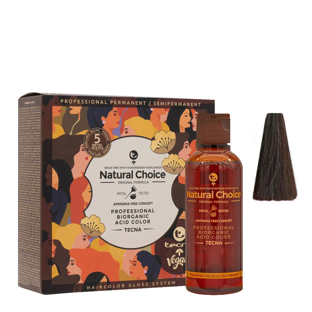 Tecna NCC Biorganic Acid Color 4.5 Dunkel Mahogani 3x130ml