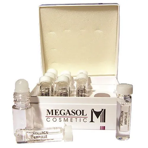 MEGASOL COSMETIC Hyaluron Ampullen
