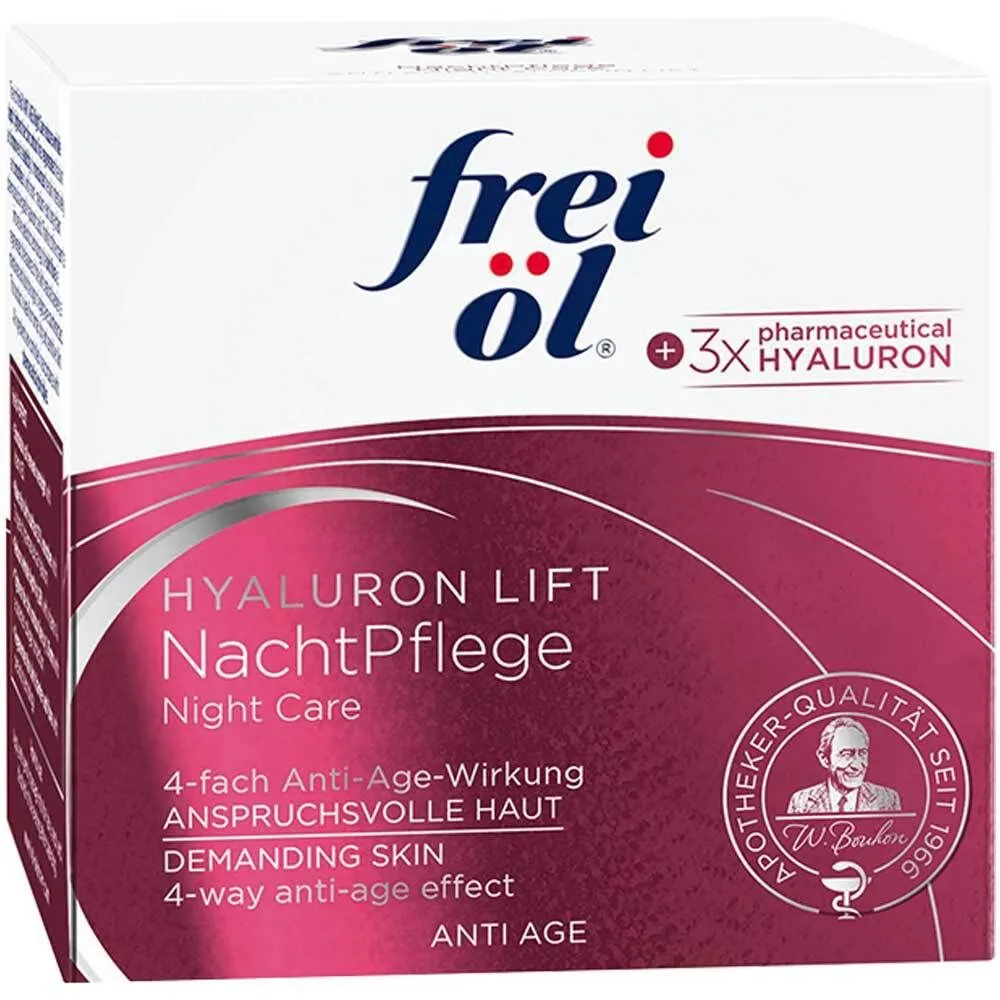 frei öl® ANTI AGE HYALURON LIFT NachtPflege
