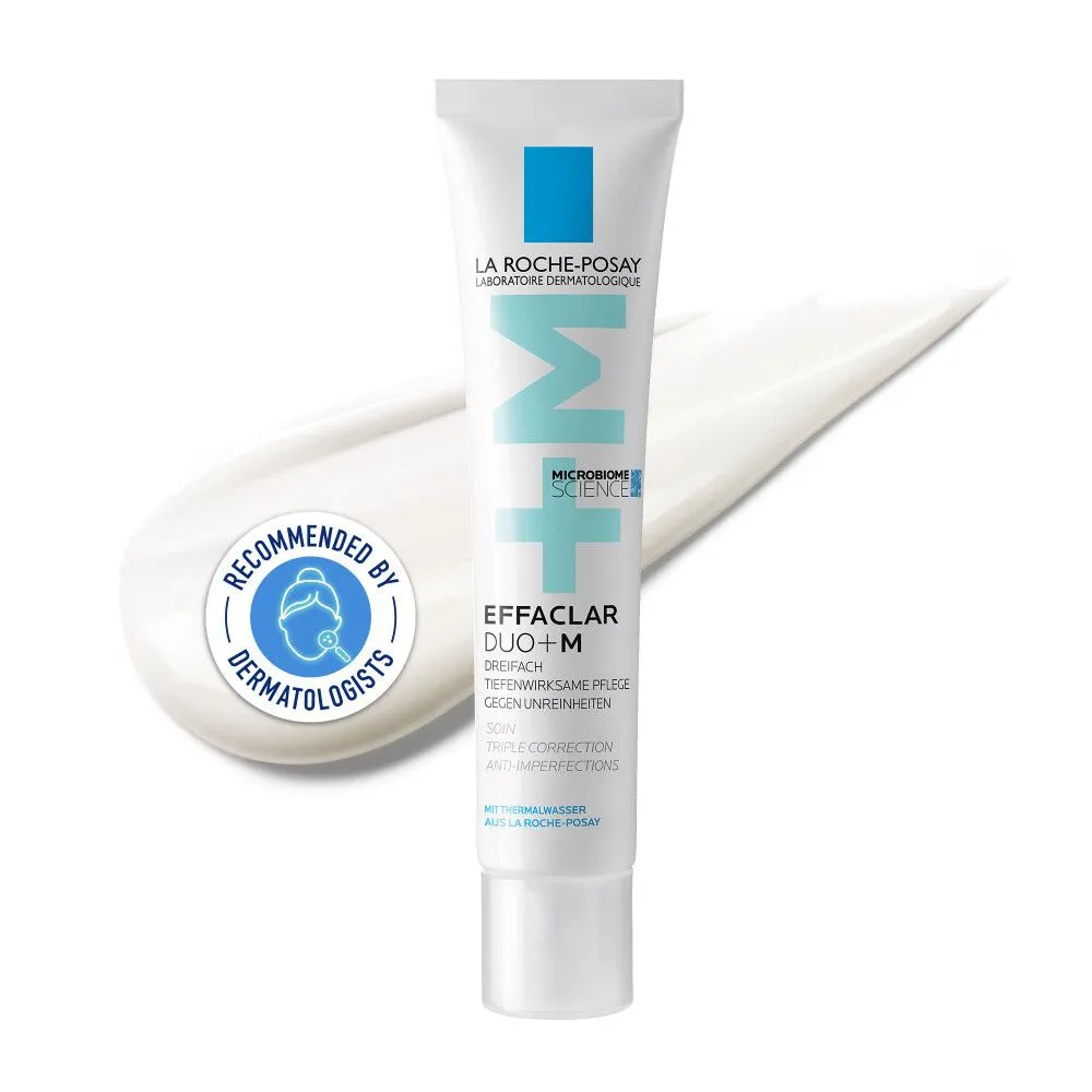La Roche Posay Effaclar Duo+M: Dreifach tiefenwirksame Pflege gegen Pickel, Mitesser und Unreinheiten mit Anti-Rückfall-Effekt